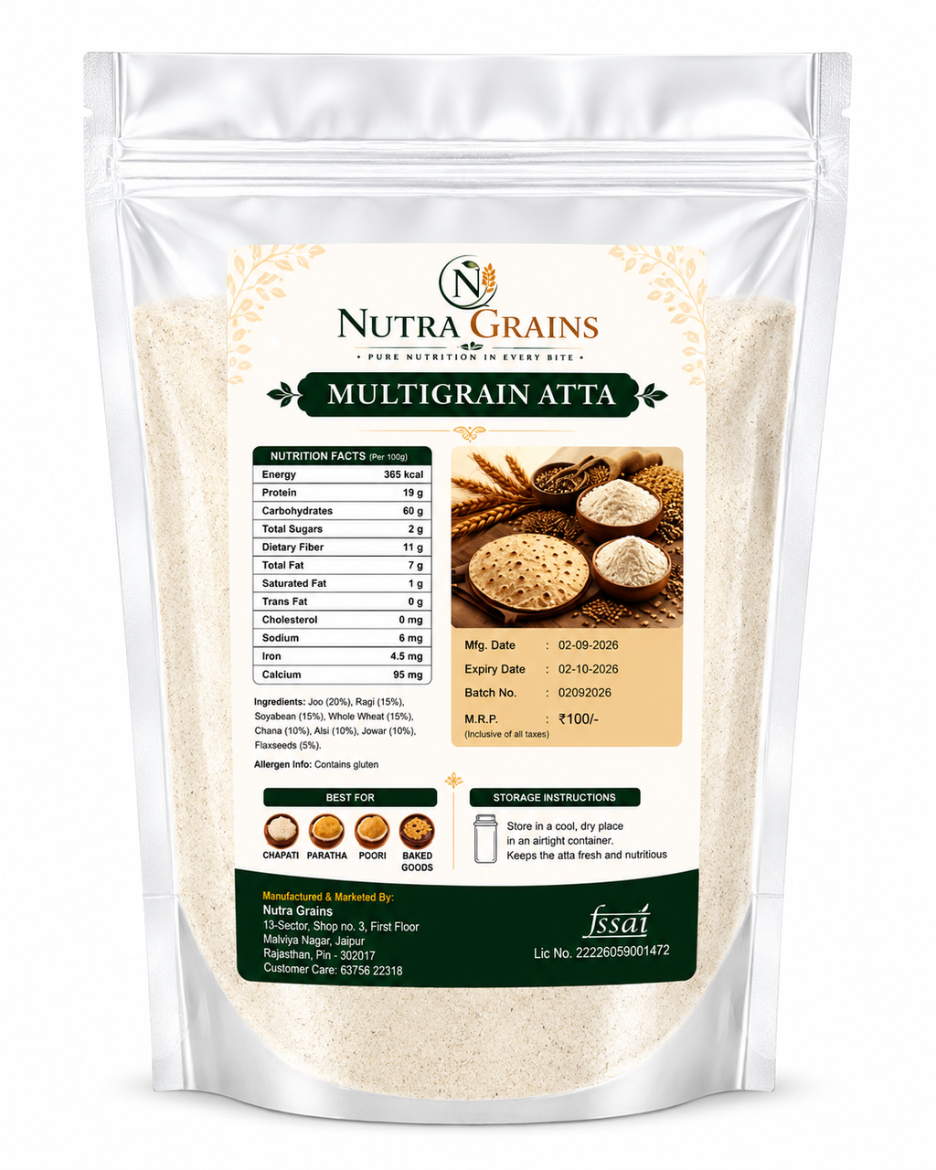 MULTIGRAIN ATTA