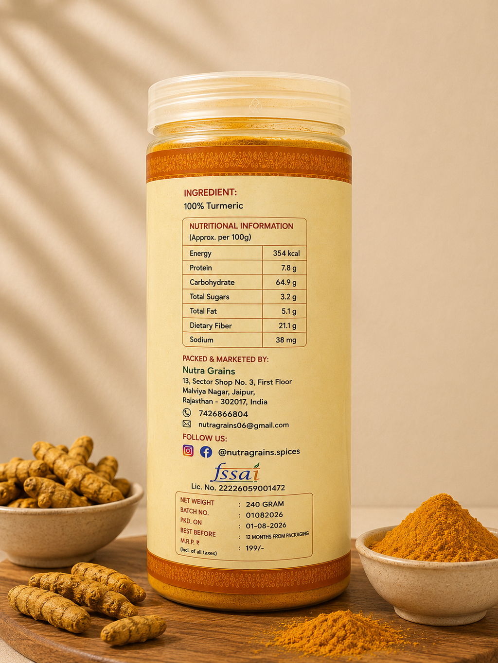 Turmeric(Haldi)